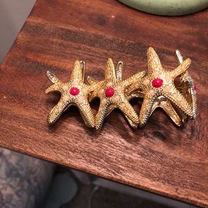 Lily Pulitzer starfish bangle bracelet